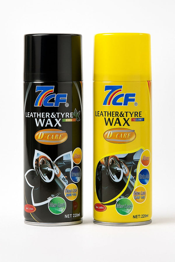 7CF Leather & Wax Spray Shine & Protect 450ml